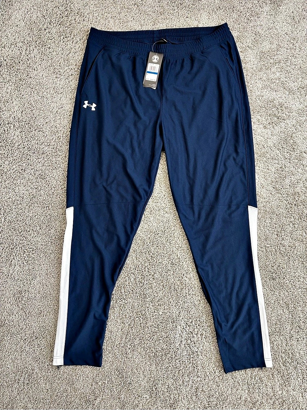 Under Armour Men's Color Block Track Pants XL NWT